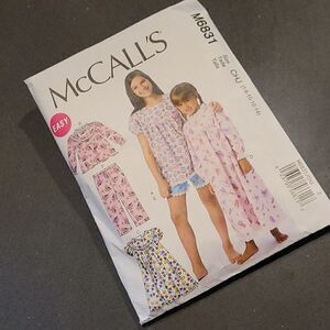 2013 McCall's girls pj's